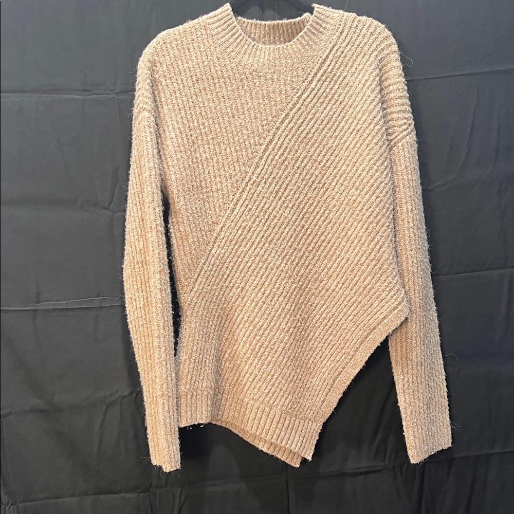 NICHOLAS Krissa Asymmetrical Alpaca & Merino Wool Sweater